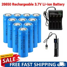 LOTTO 4pz 26650 3.7V 6000mAh