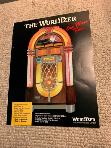 Wurlitzer one more - 11-8,