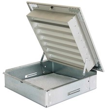 Griglia di Ripresa Aria con Filtro Apribile Alluminio Varie Misure