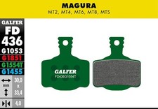 Galfer - Pastiglia freno Pro - Magura MT2, MT4, MT6, MT8, MTS