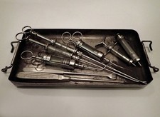 Antica confezione siringa lupo