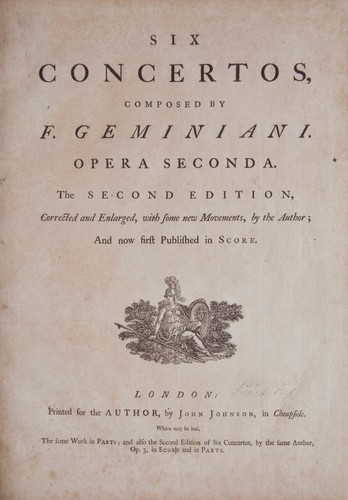 Francesco geminiani six - geminiani,