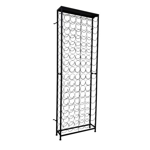 Supporto metallo 108 bottiglie - supporto,