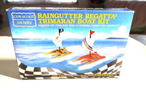 Cub scout derby raingutter - scout,