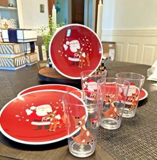 SET 8 TAZZE PIATTO ceramica