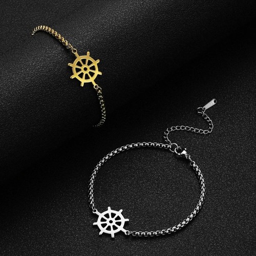 Bracciale catene acciaio - catene,