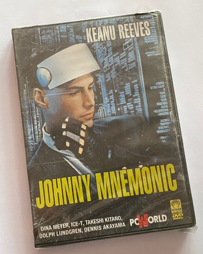Johnny mnemonic raro dvd - johnny,