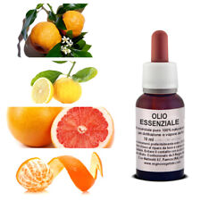 OLIO Essenziale Miscela 7 AGRUMI Arancio Limone Bergamotto Cedro Litsea Naturale