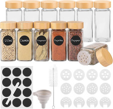 12Pcs Barattoli Spezie Con