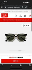 Ray-Ban RB2176 901 Clubmaster