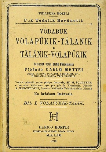 Dizionario italiano volapük - italiano-volapük, e