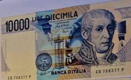 Banca italia banconota - d’italia,