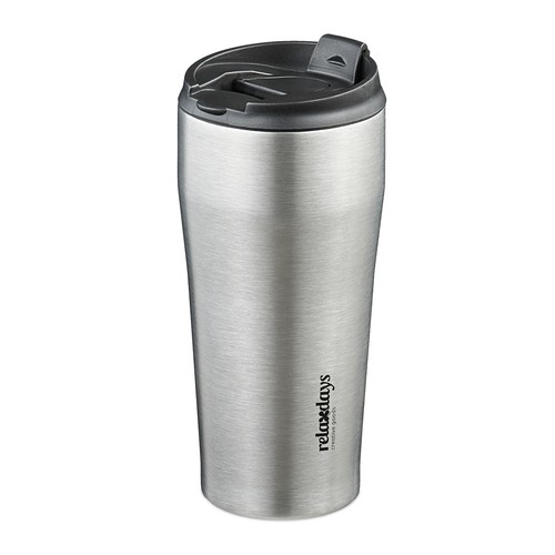 Relaxdays tazza termica - tazza, 400