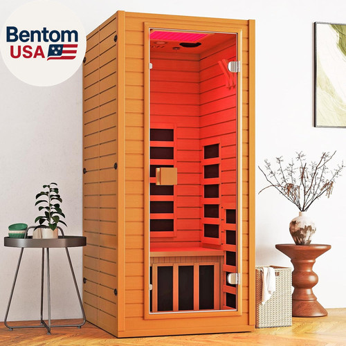 Infrared sauna with 660 - infrared,