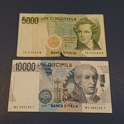 Vecchie banconote italiane - vecchie,