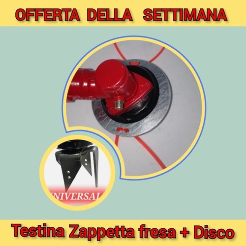 Testina zappetta fresa - n, +