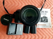 Macchina fotografica CANON EOS 70D CON OB. EFS 15-85  F/35-5,6 USMCON FLASH METZ