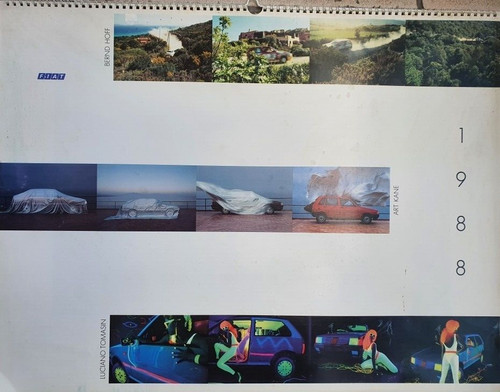 Calendario fiat 1988 - fiat, foto
