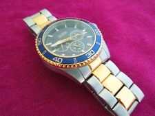 Cronografo Guess Uomo U0172G3 WaterPro. Quadrante blu 45mm