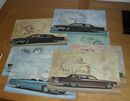 Cadillac brochure stampe 1969 - cadillac,