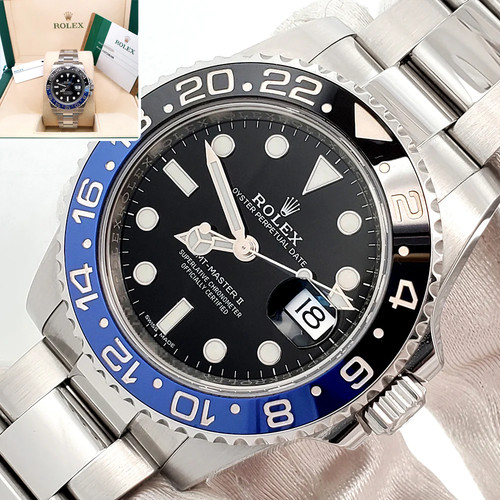 Rolex batman gmt master - rolex,