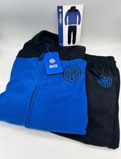 PIGIAMA TUTA RAGAZZO SOTTUOMO PILE FULL ZIP COLLECTION 2025-2026 HERMET INTER PI