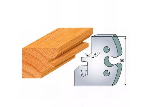 Jeu couteaux hauteur mm - hauteur, 50