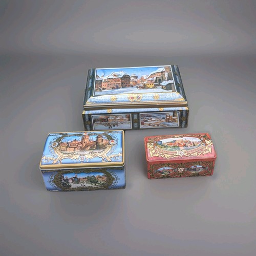 Scatole latta e - scatole, di