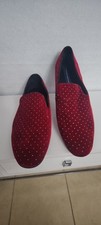 Giorgio Brutin Men's Shoes Wine colored Loafers Size 15M In Very Good Condition 
