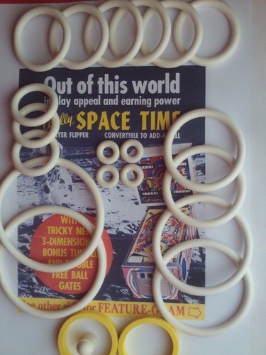 Flipper bally space - space, time-kit