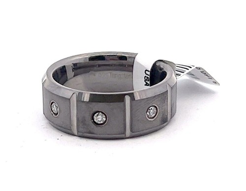 8mm tungsteno argento - 8mm,