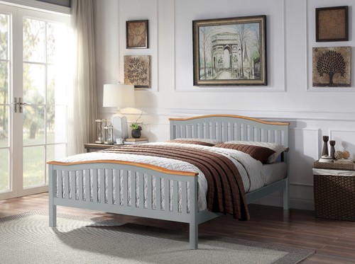 Struttura letto curva - , legno