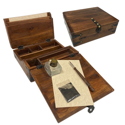 Scrittoio legno antico - scrittoio,