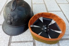 WW1 coiffe intérieure CUIRS