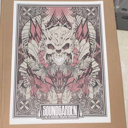 Poster concerto soundgarden - concerto,