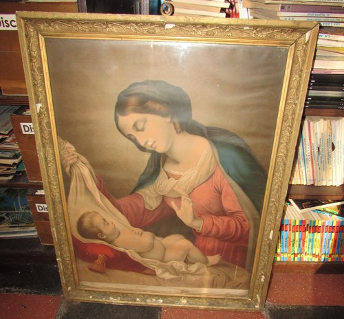 Antica madonna del velo - madonna,