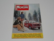 TORINO MOTORI N° 117 DEL 1972 POSTER FERRARI BB MINI 1000 MINI COOPER 1300