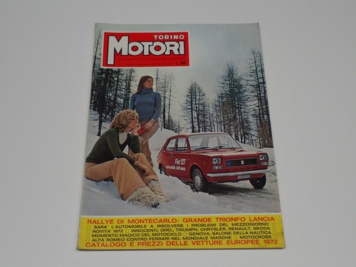 Torino motori 117 del 1972 - n°,