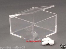 BOMBONIERE SCATOLA PLEXIGLASS