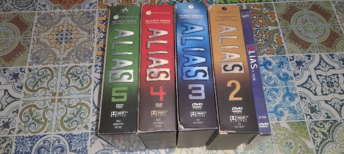Box dvd nuovi - alias, serie