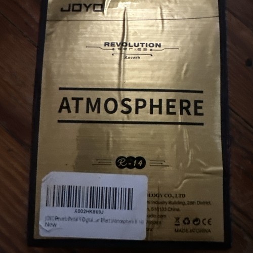 Joyo atmosphere reverb pedale - atmosphere,