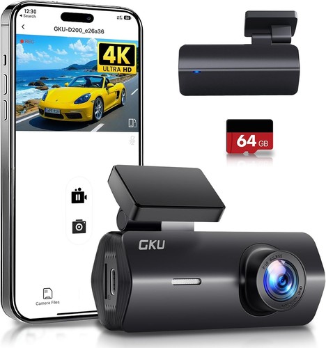 Gku dash cam auto - dash, 4k,dash