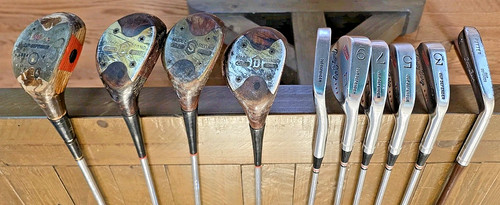 Set golf vintage wilson - set,