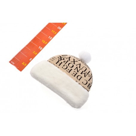 Cappello natale 18cm appendino - cappello,