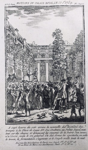 Gravure révolution française - gravure,