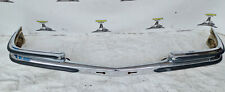 paraurti anteriore mercedes w116 SE classe s + fasce gomma piastre supporti