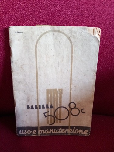 Fiat balilla 508 - fiat,