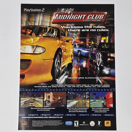 Midnight club street - midnight, racing