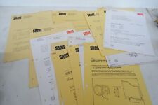 lotto bollettini modifiche su trattori Same Saturno Corsaro Explorer