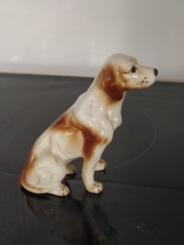 Ceramic dog figurine approx - ceramic,